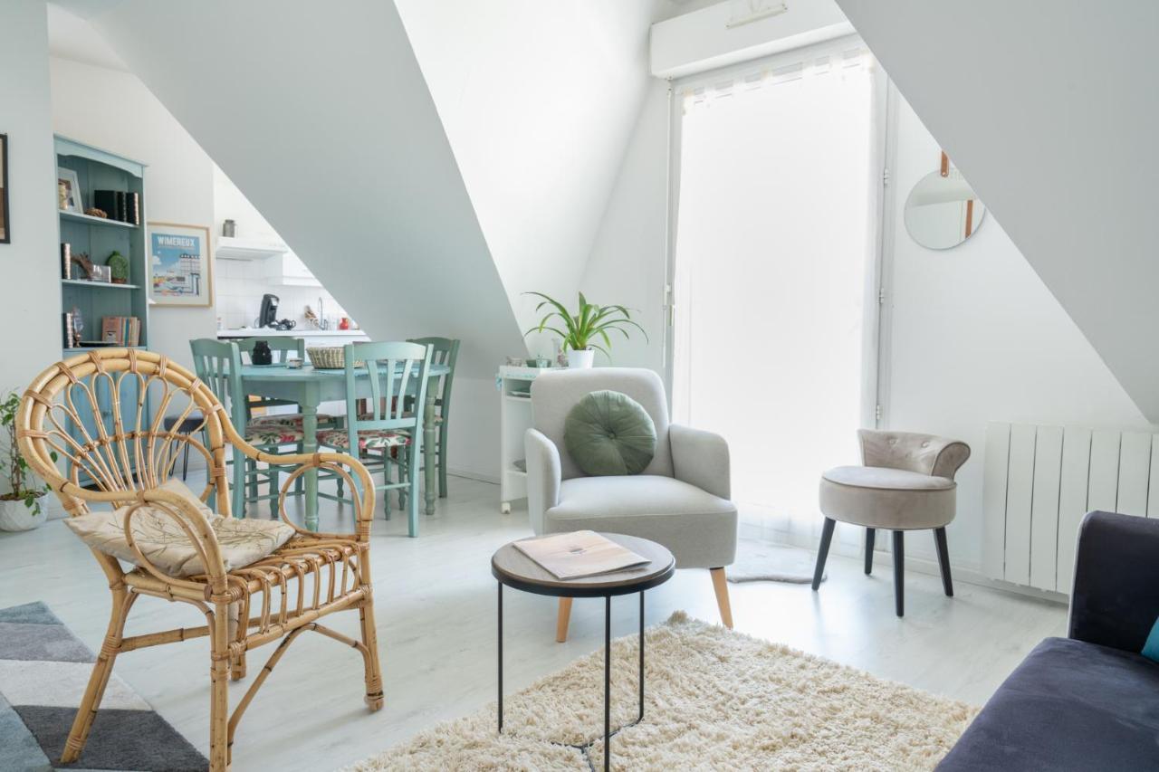 Studio Cosy Et Lumineux A 2 Pas De La Plage Et Du Centre Ville วีเมอเรอ ภายนอก รูปภาพ