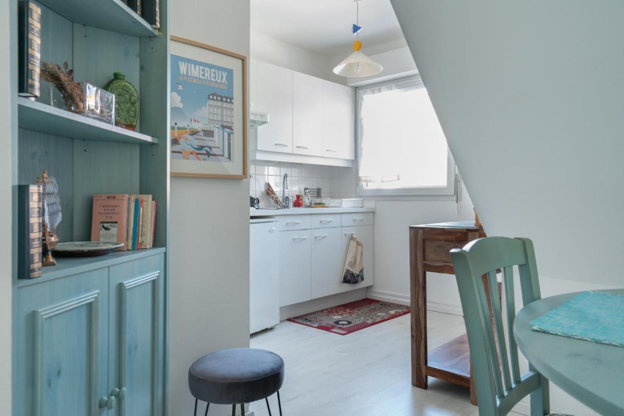 Studio Cosy Et Lumineux A 2 Pas De La Plage Et Du Centre Ville วีเมอเรอ ภายนอก รูปภาพ